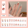 12 Sizes-24 Pcs Press On Nails Z498