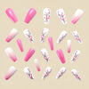 12 Sizes-24 Pcs Press On Nails Y546