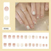 12 Sizes-24 Pcs Press On Nails R946