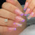 12 Sizes-24 Pcs Press On Nails W634