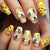 12 Sizes-24 Pcs Press On Nails Y1026
