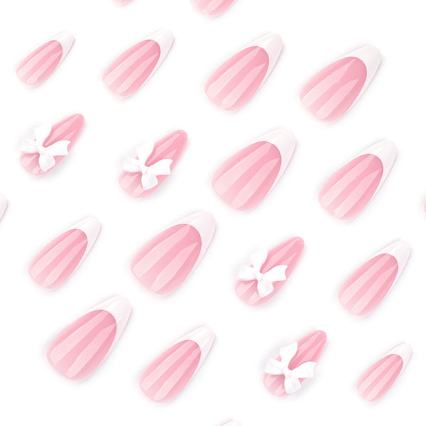 12 Sizes-24 Pcs Press On Nails JP4273
