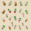 12 Sizes-24 Pcs Press On Nails Y422