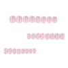12 Sizes-24 Pcs Press On Nails JP3709