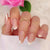 12 Sizes-24 Pcs Press On Nails W291