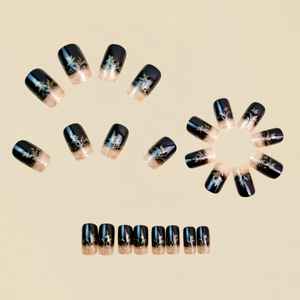 12 Sizes-24 Pcs Press On Nails Y1703