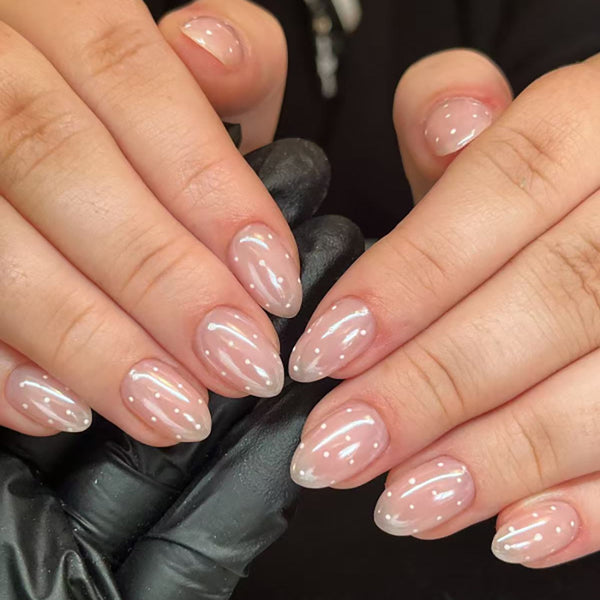 12 Sizes-24 Pcs Press On Nails JP4204