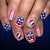 12 Sizes-24 Pcs Press On Nails C1754
