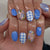 12 Sizes-24 Pcs Press On Nails JP3960