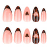 12 Sizes-24 Pcs Press On Nails JP4167