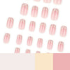 12 Sizes-24 Pcs Press On Nails JP3930