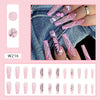 12 Sizes-24 Pcs Press On Nails W202
