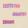 12 Sizes-24 Pcs Press On Nails Y986