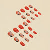 12 Sizes-24 Pcs Press On Nails Y100