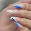 12 Sizes-24 Pcs Press On Nails Z614