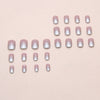 12 Sizes-24 Pcs Press On Nails W1960