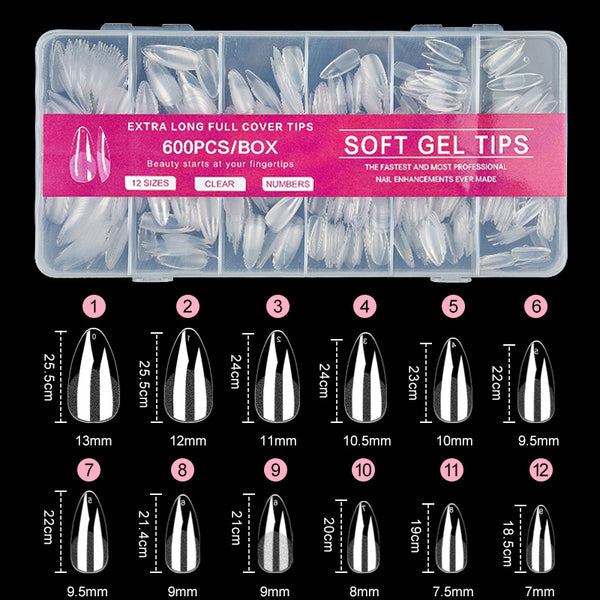 600 Pcs Press On Nails M30