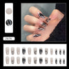 12 Sizes-24 Pcs Press On Nails Z676
