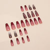 12 Sizes-24 Pcs Press On Nails W1620