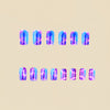 12 Sizes-24 Pcs Press On Nails Y872