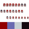 12 Sizes-24 PcsPress On Nails DJ-191