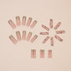 12 Sizes-24 Pcs Press On Nails G012