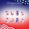 12 Sizes-24 Pcs Press On Nails C1716