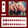 12 Sizes-24 Pcs Press On Nails R121