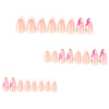 12 Sizes-24 Pcs Press On Nails JP3797