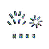 12 Sizes-24 Pcs Press On Nails Y473