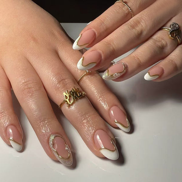 12 Sizes-24 PcsPress On Nails Z1168