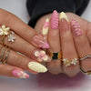 12 Sizes-24 Pcs Press On Nails BZ1417