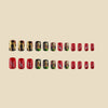 12 Sizes-24 Pcs Press On Nails y2068-z-24