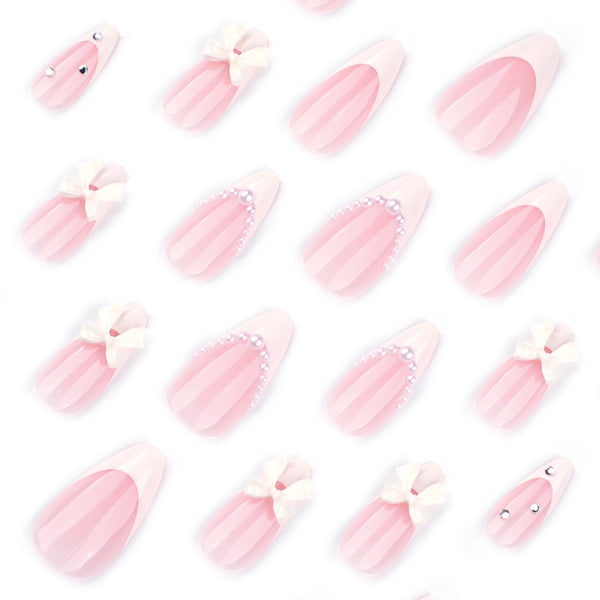 12 Sizes-24 Pcs Press On Nails JP4319