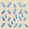 12 Sizes-24 Pcs Press On Nails Y550