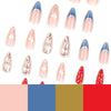 12 Sizes-24 Pcs Press On Nails JP3303
