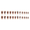 12 Sizes-24 Pcs Press On Nails Z612