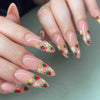12 Sizes-24 Pcs Press On Nails W835