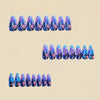 12 Sizes-24 Pcs Press On Nails Y1280
