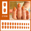 12 Sizes-24 Pcs Press On Nails C1938