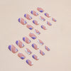 12 Sizes-24 Pcs Press On Nails W541