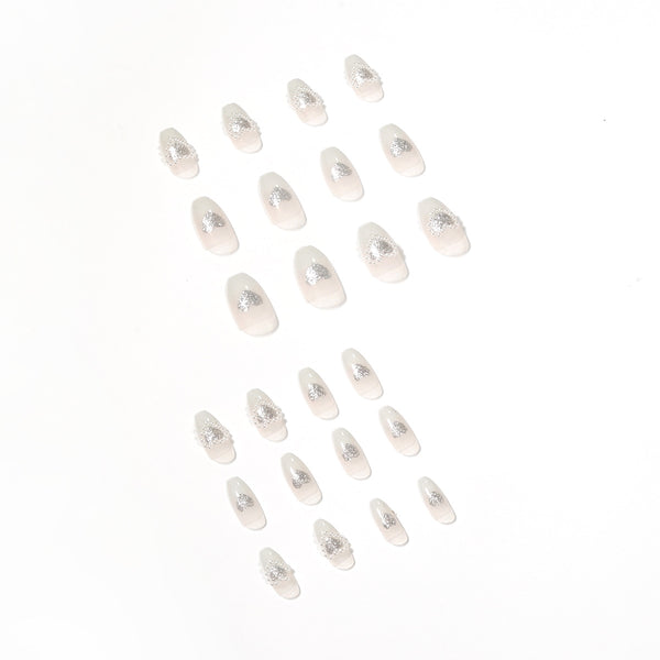 12 Sizes-24 Pcs Press On Nails JP1315