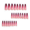 12 Sizes-24 Pcs Press On Nails JP2793