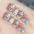 12 Sizes-24 Pcs Press On Nails MY057