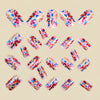 12 Sizes-24 Pcs Press On Nails Y1732