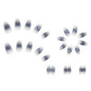 12 Sizes-24 Pcs Press On Nails R468