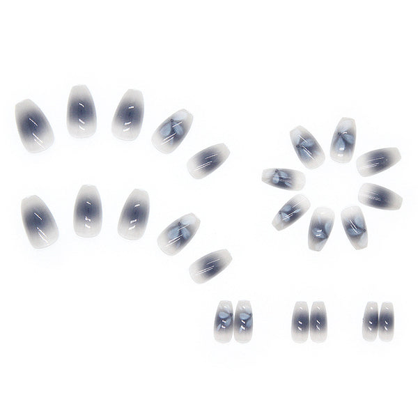 12 Sizes-24 Pcs Press On Nails R468