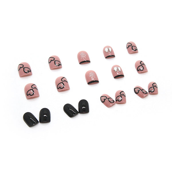 12 Sizes-24 Pcs Press On Nails Z501
