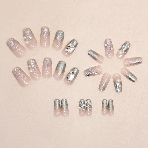 12 Sizes-24 Pcs Press On Nails Z818
