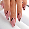 12 Sizes-24 Pcs Press On Nails JP2296